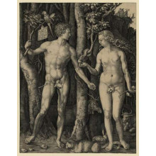 Адам і Єва (Adam and Eve) - Альбрехт Дюрер (Albrecht Durer)