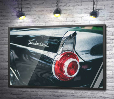 Постер "Задня фара люксового автомобіля Ford Thunderbird"