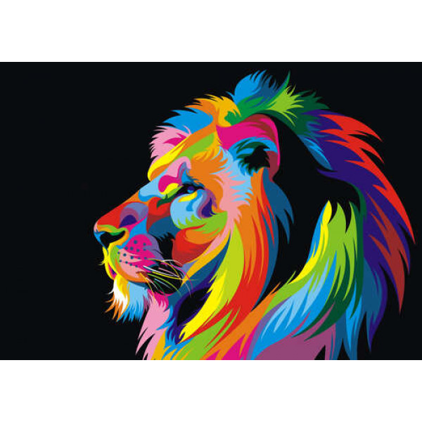 Кольоровий профіль величного лева