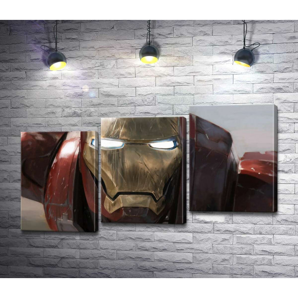 Брутальное лицо Железного человека (Iron man)