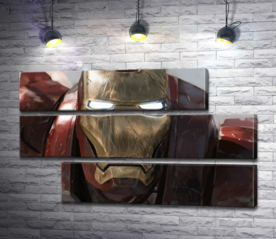 Брутальное лицо Железного человека (Iron man)