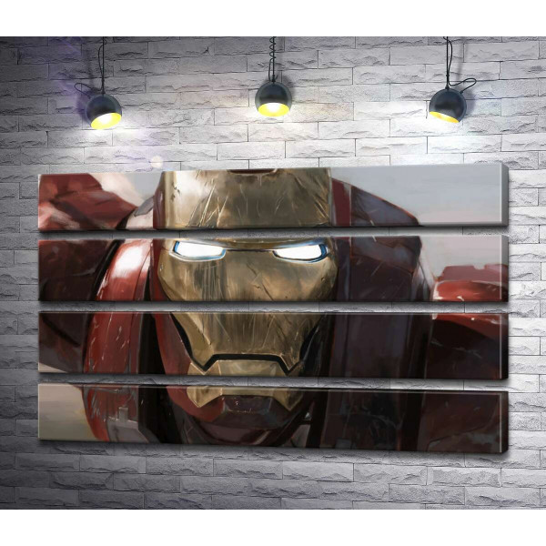 Брутальне обличчя Залізної людини (Iron man)