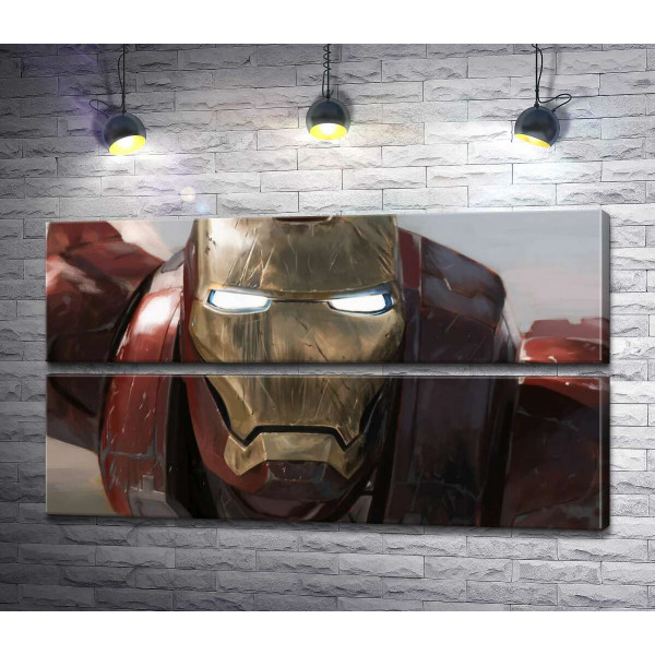 Брутальне обличчя Залізної людини (Iron man)