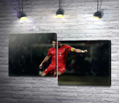 Капітан португальської збірної - Кріштіану Роналду (Cristiano Ronaldo)