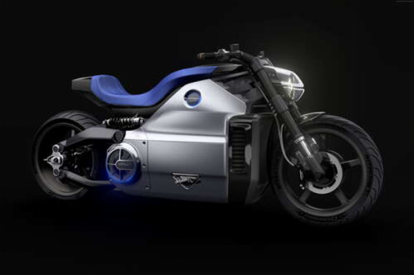 Модель електричного мотоцикла Voxan Wattman