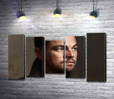Модульная картина "Портрет знаменитого актера Леонардо Ди Каприо (Leonardo DiCaprio)"