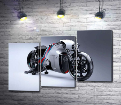 Изысканный дизайн мотоцикла Lotus C-01