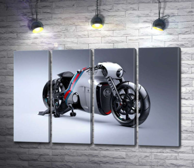 Изысканный дизайн мотоцикла Lotus C-01