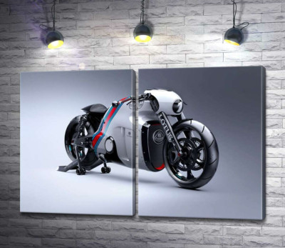 Изысканный дизайн мотоцикла Lotus C-01