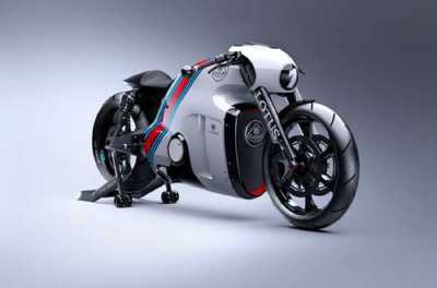 Изысканный дизайн мотоцикла Lotus C-01