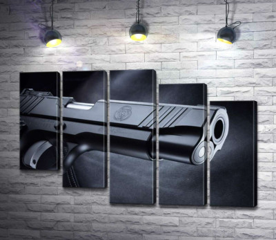 Чіткість елементів чорного пістолета M1911