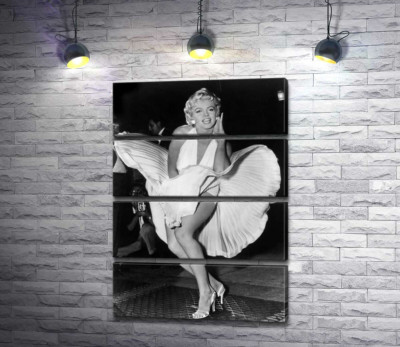 Мерілін Монро (Marilyn Monroe) в знаменитій білій сукні