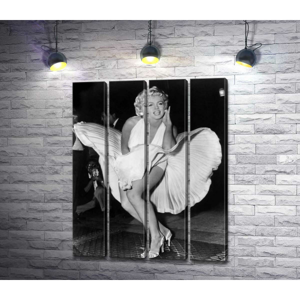 Мэрилин Монро (Marilyn Monroe) в знаменитом белом платье