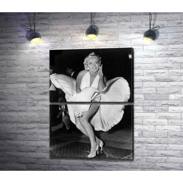 Мерілін Монро (Marilyn Monroe) в знаменитій білій сукні