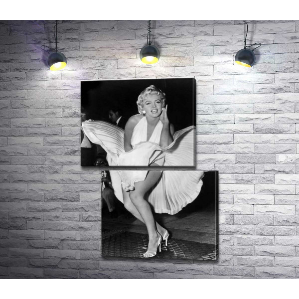 Мэрилин Монро (Marilyn Monroe) в знаменитом белом платье