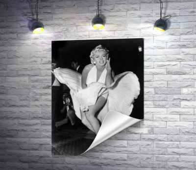 Мерілін Монро (Marilyn Monroe) в знаменитій білій сукні