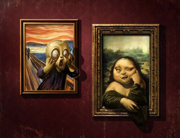Битва картин: "Крик" ( Skrik) проти "Мони Лізи" (Mona Lisa) 
