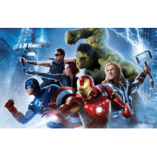 Відважні супергерої на постері до фільму "Месники: Ера Альтрона" (Avengers: Age of Ultron)