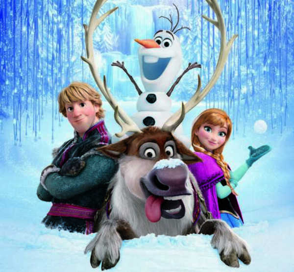 Любимые герои мультфильма "Холодное сердце" (Frozen)
