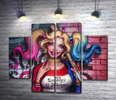 Яркая хулиганка Харли Квинн (Harley Quinn)