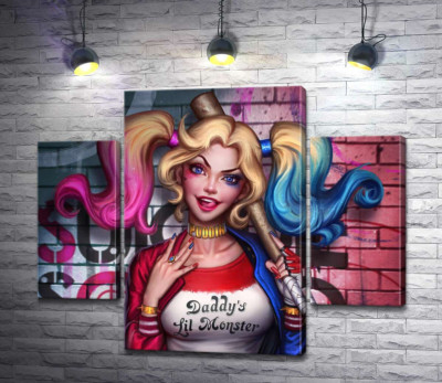 Яркая хулиганка Харли Квинн (Harley Quinn)