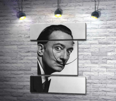 Художник Сальвадор Далі (Salvador Dali) із знаменитими вусами