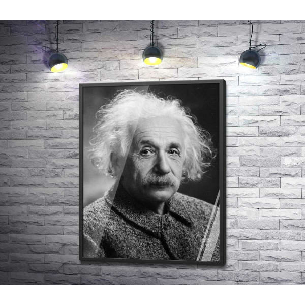 Портрет гениального физика Альберта Эйнштейна (Albert Einstein)