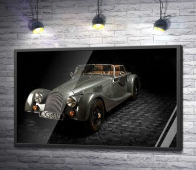 Постер "Люксовий ретро-автомобіль Morgan Roadster"