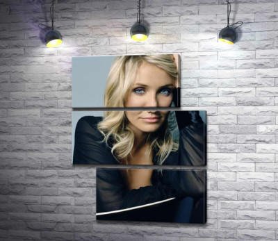 Модульная картина "Звездная актриса Кэмерон Диас (Cameron Diaz)"