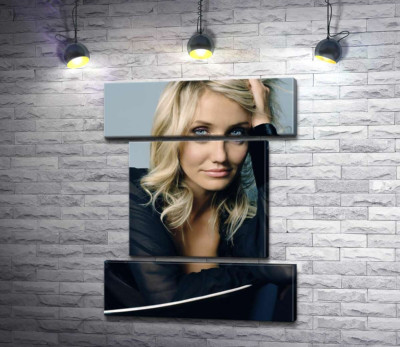 Модульна картина "Зіркова актриса Кемерон Діас (Cameron Diaz)"