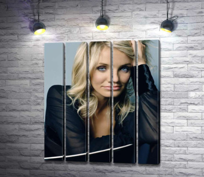 Модульная картина "Звездная актриса Кэмерон Диас (Cameron Diaz)"