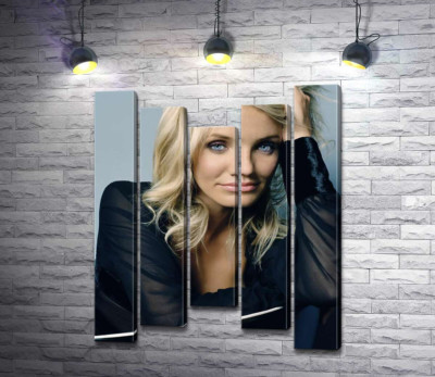 Модульная картина "Звездная актриса Кэмерон Диас (Cameron Diaz)"