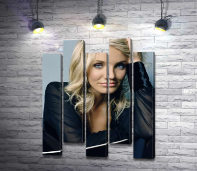 Модульная картина "Звездная актриса Кэмерон Диас (Cameron Diaz)"