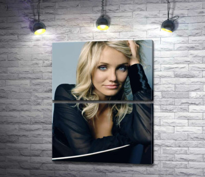Модульна картина "Зіркова актриса Кемерон Діас (Cameron Diaz)"