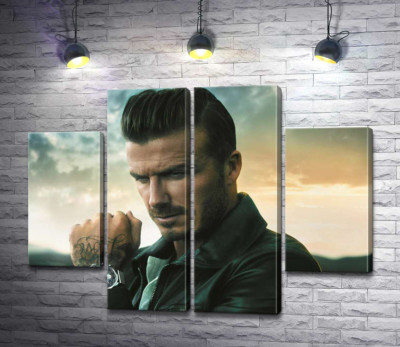 Дэвид Бекхэм (David Beckham) рекламирует часы от компании Breitling