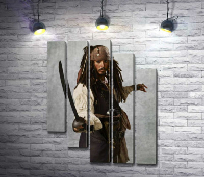 Легенда піратського світу - капітан Джек Горобець (Jack Sparrow)
