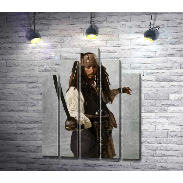 Легенда піратського світу - капітан Джек Горобець (Jack Sparrow)