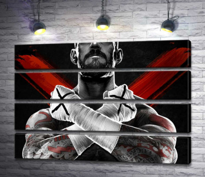 Горы мышц американского рестлера Си Эм Панка (CM Punk)