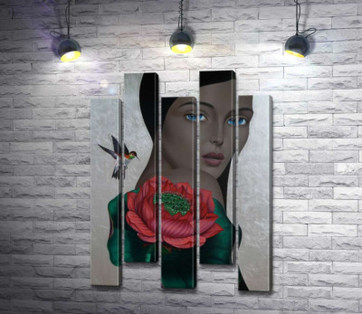 Модульная картина "Лотос (Lotus)"