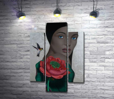 Модульна картина "Лотос (Lotus)"