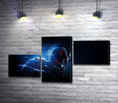 Блакитне світло оточує клона з з гри "Star Wars: Battlefront II"