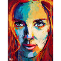 Рыжие волосы оттеняют образ Скарлетт Йоханссон (Scarlett Johansson)