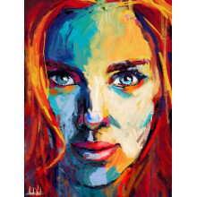 Руде волосся відтіняє образ Скарлетт Йоганссон (Scarlett Johansson)
