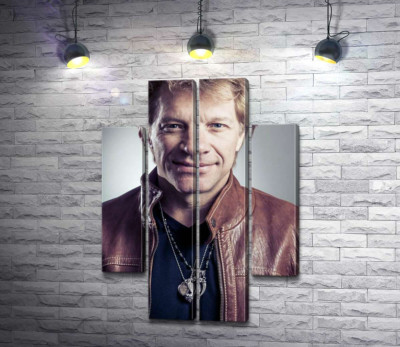 Модульна картина "Соліст рок-групи Джон Бон Джові (Jon Bon Jovi)"
