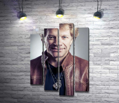 Модульна картина "Соліст рок-групи Джон Бон Джові (Jon Bon Jovi)"