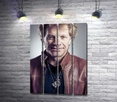 Модульна картина "Соліст рок-групи Джон Бон Джові (Jon Bon Jovi)"