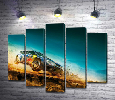 Автомобіль Volkswagen Polo R WRC  на змаганнях ралі