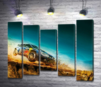 Автомобіль Volkswagen Polo R WRC  на змаганнях ралі