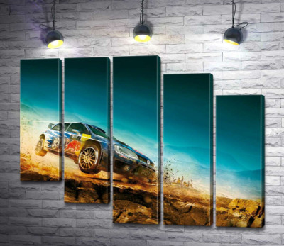 Автомобіль Volkswagen Polo R WRC  на змаганнях ралі