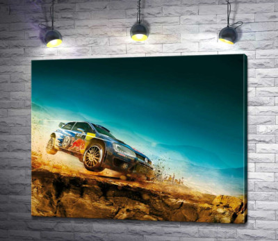 Автомобіль Volkswagen Polo R WRC  на змаганнях ралі